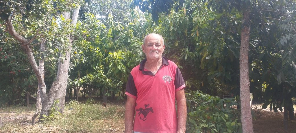 Reflorestar sonhos no Cerrado maranhense 2 João Figueiredo: agricultor e um dos fundadores do Assentamento Vida Nova. (Foto: Luís Augusto Soares)