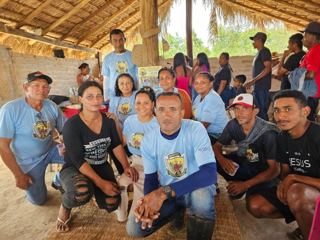 Com 200 anos de existência, comunidades quilombolas ainda lutam por titulação e reconhecimento 3 Representantes das comunidades de Macacos, Brejim e Curupá (MA). Foto: Cássio Bezerra/Acervo ISPN