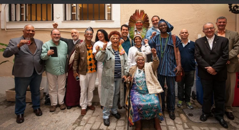 Projeto usa religiosidade para levar consciência climática a espaços de fé 2 Lideranças de diferentes espectros se reuniram no Encontro Internacional Fé no Clima. O evento foi o marco do início do projeto. (Imagem: Reprodução / Fé no Clima)