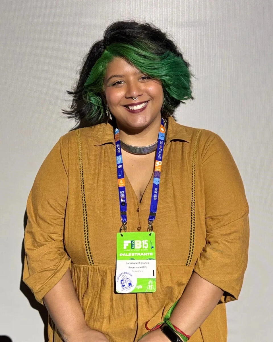 Larissa Milhorance, engenheira de software e cientista da computação. Imagem: Arquivo Pessoal