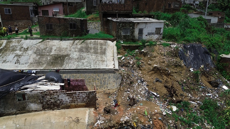 Como a crise climática reforça a exclusão de pessoas LGBTQIA+ 3 Em 2022, enchentes que atingiram Pernambuco foram a maior tragédia natural do século no estado.Foto: Arnaldo Sete/Marco Zero