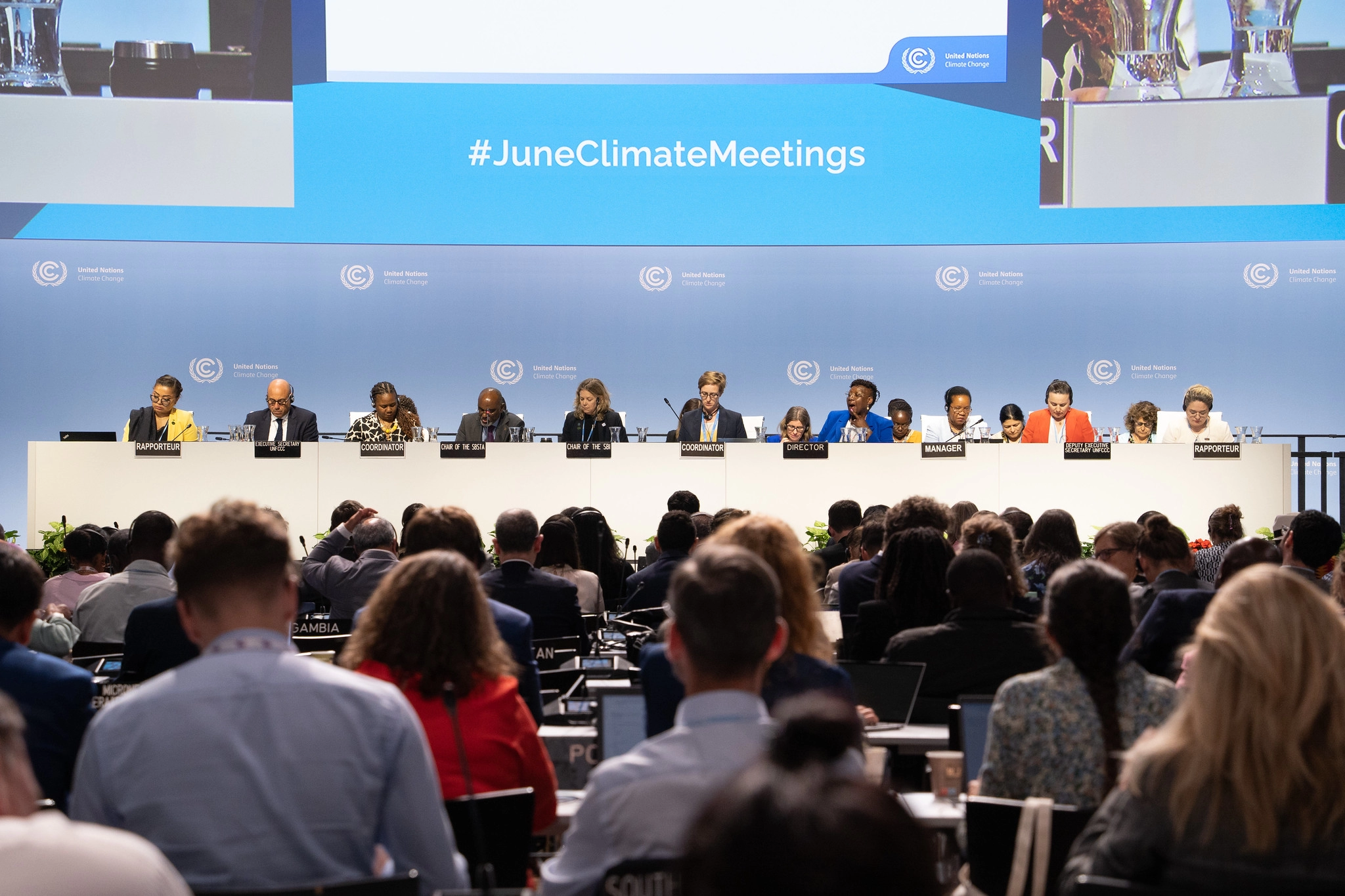 Plenária da pré-Cop em Bonn - um termômetro dos ânimos para a Conferência (Foto: UNFCCC)
