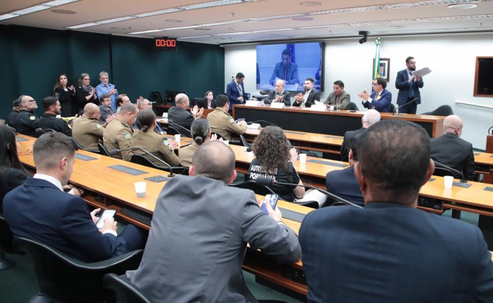 Audiência Pública - Guarda Portuária diante do PL 733/2025 e da PEC da Segurança Pública., na Comissão de Segurança Pública da Câmara (foto: Bruno Spada/Câmara dos Deputados)