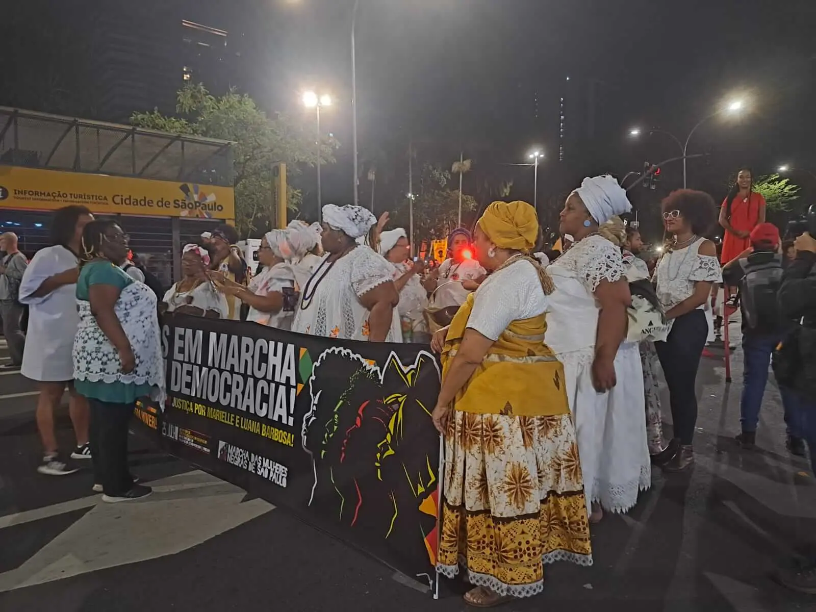 Marcha celebra força de mulheres negras