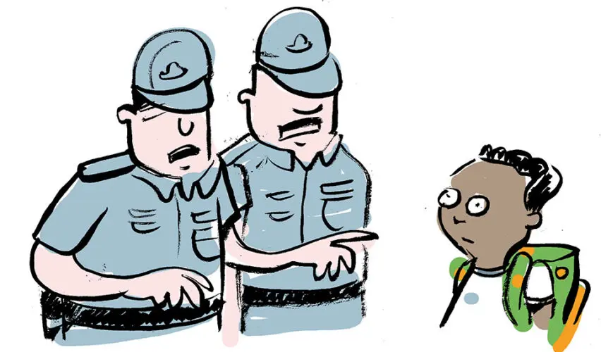 Policial pode abordar menor de idade?